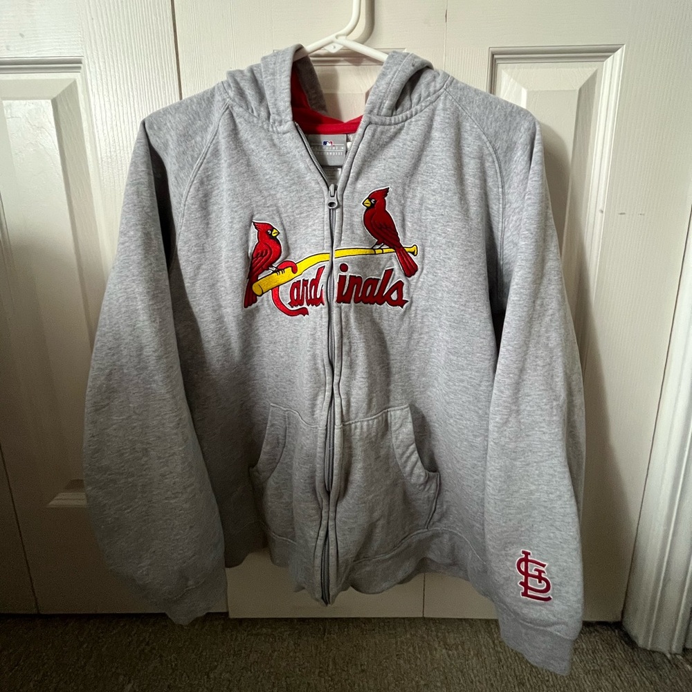 St. Louis Cardinals Zip Up Jacket Hoodie Sweatshirt